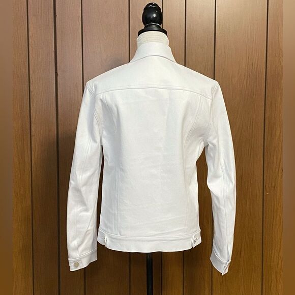 Monfrère Dean Leather Trucker Jacket size S - Picture 11 of 16